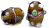 Oval Dotted Beads - click here for large view